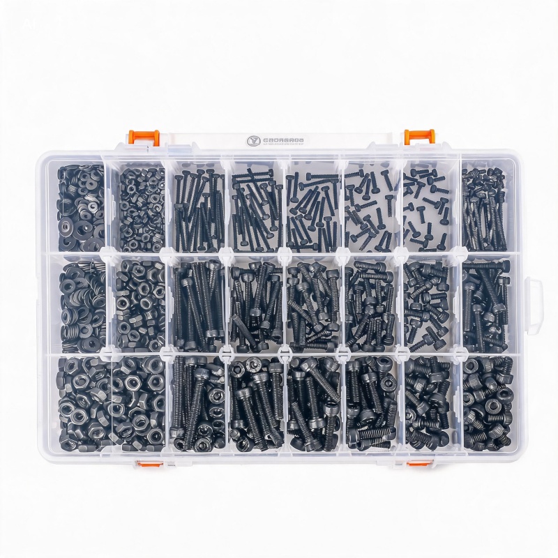 Nuts Mix - 1260Pcs 12.9 Alloy Steel Metric Bolt