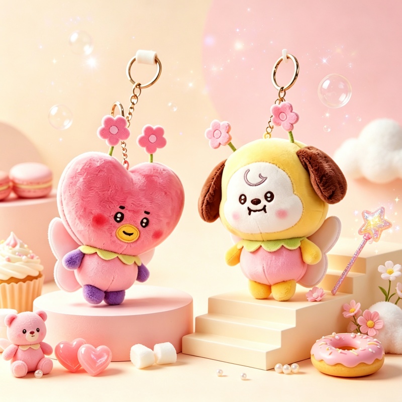 Cookies Pack - BT21 Cherry Blossom Flower Series Plush