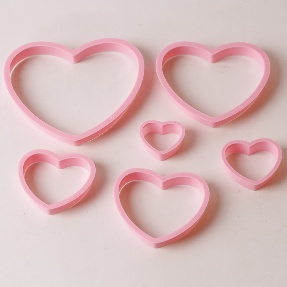 1set/3sets Pink Heart Star Flo - Cookies Pack 评论和价格