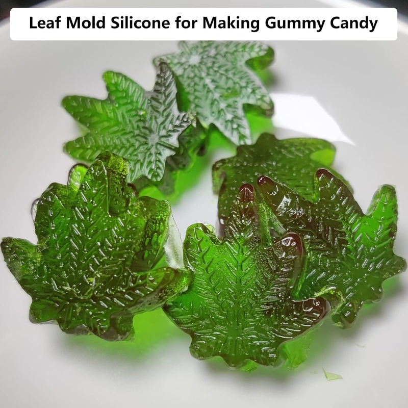 Marijuana Cannabis Hemp Leaf S - Gummy Candy 评论和价格