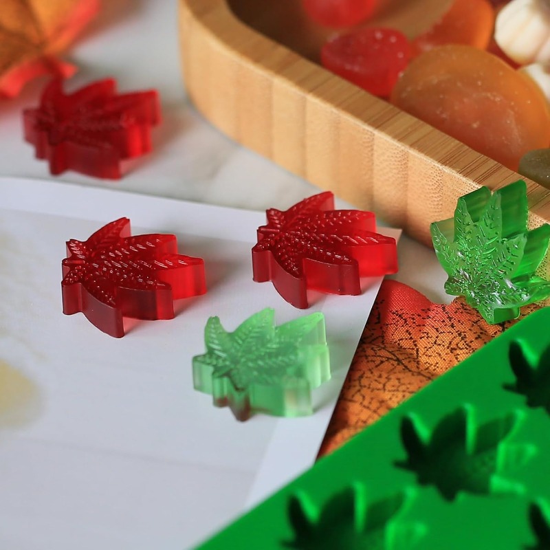 Marijuana Cannabis Hemp Leaf S - Gummy Candy 评论和价格