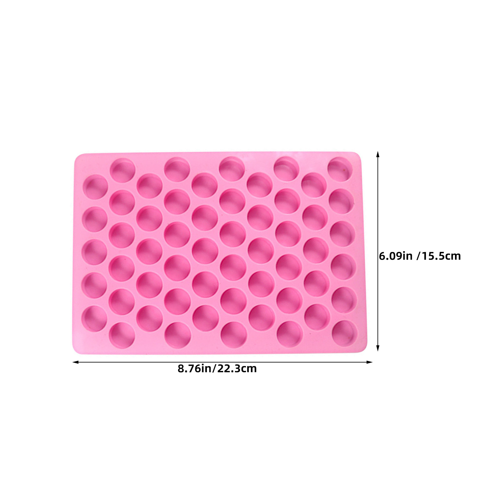 2Pcs Silicone Circle Molds Dia - Gummy Candy 评论和价格