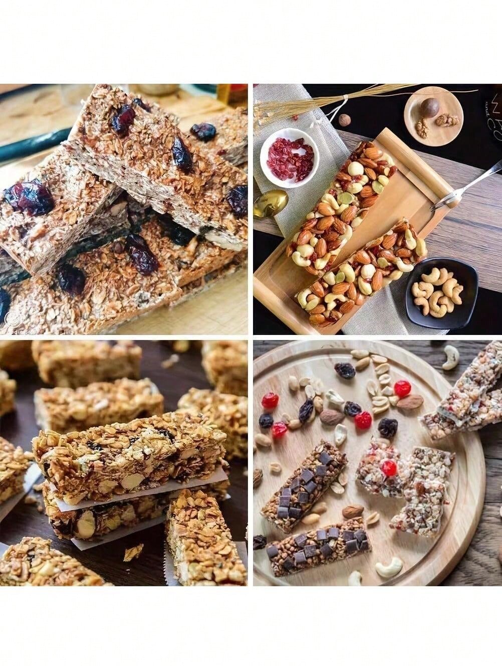 1pc Silicone Granola Bar Mold, - Protein Bar 评论和价格