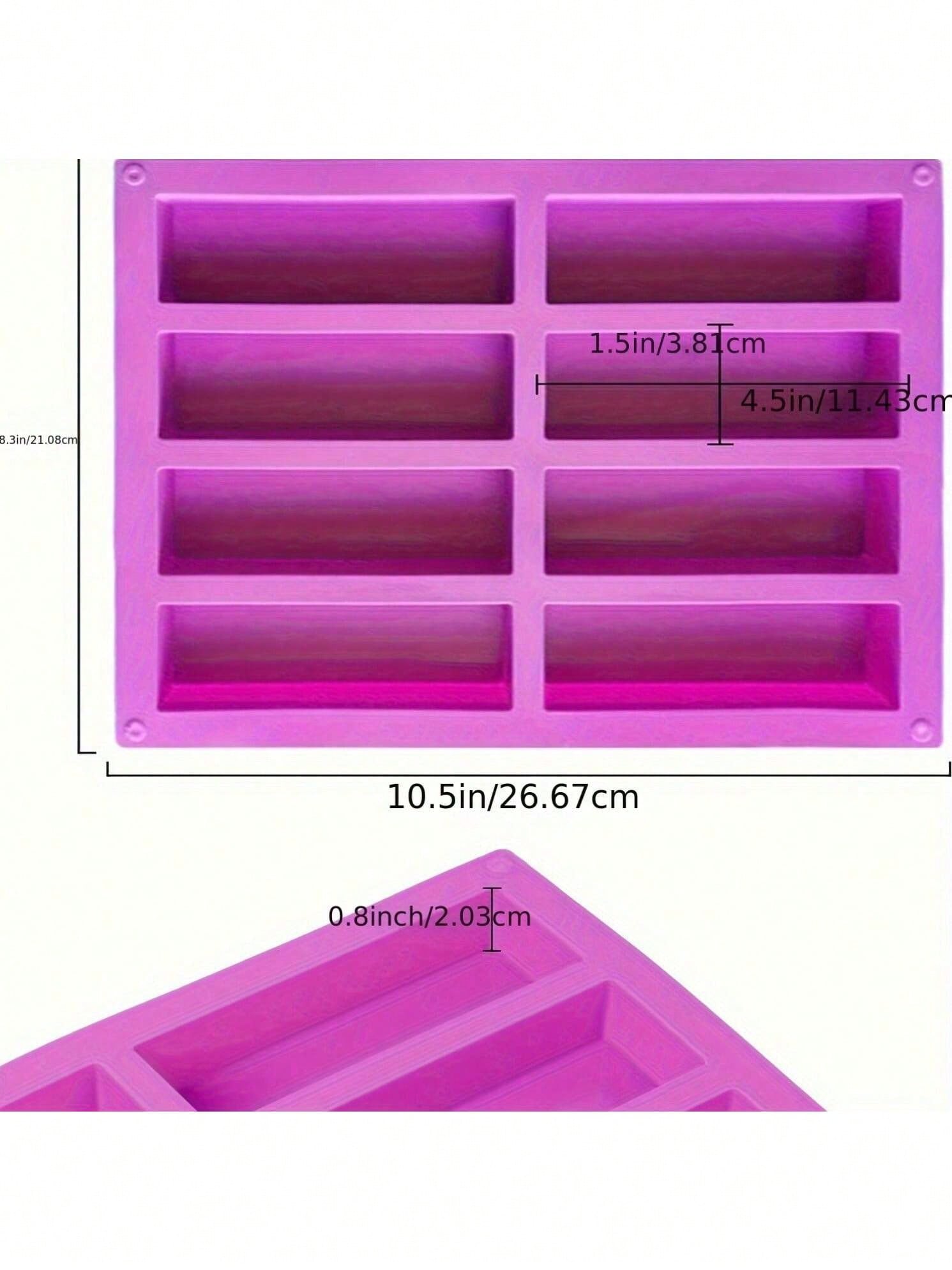 1pc Silicone Granola Bar Mold, - Protein Bar 评论和价格