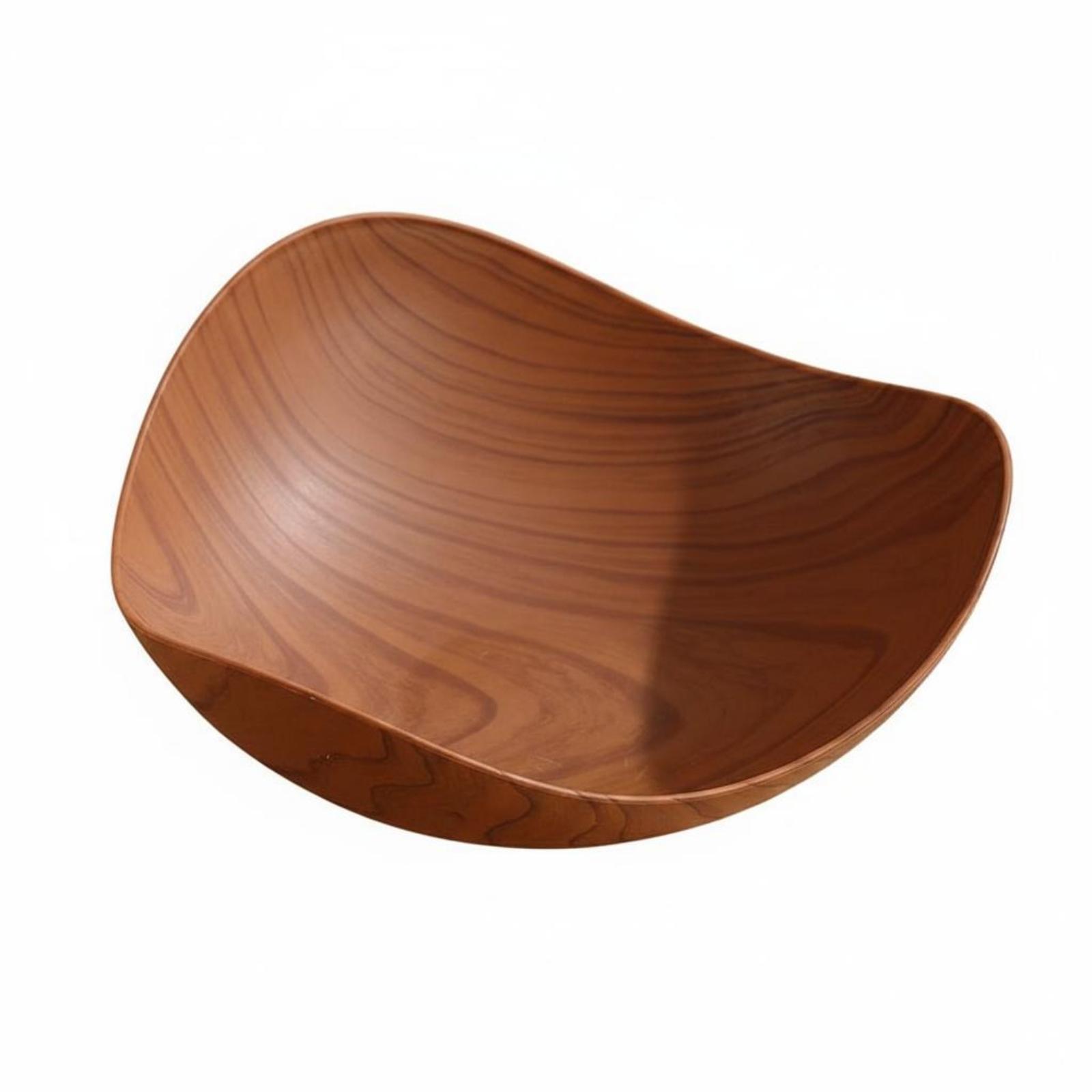 Wood Grain Plastic Fruit Platt - Dried Fruit 评论和价格