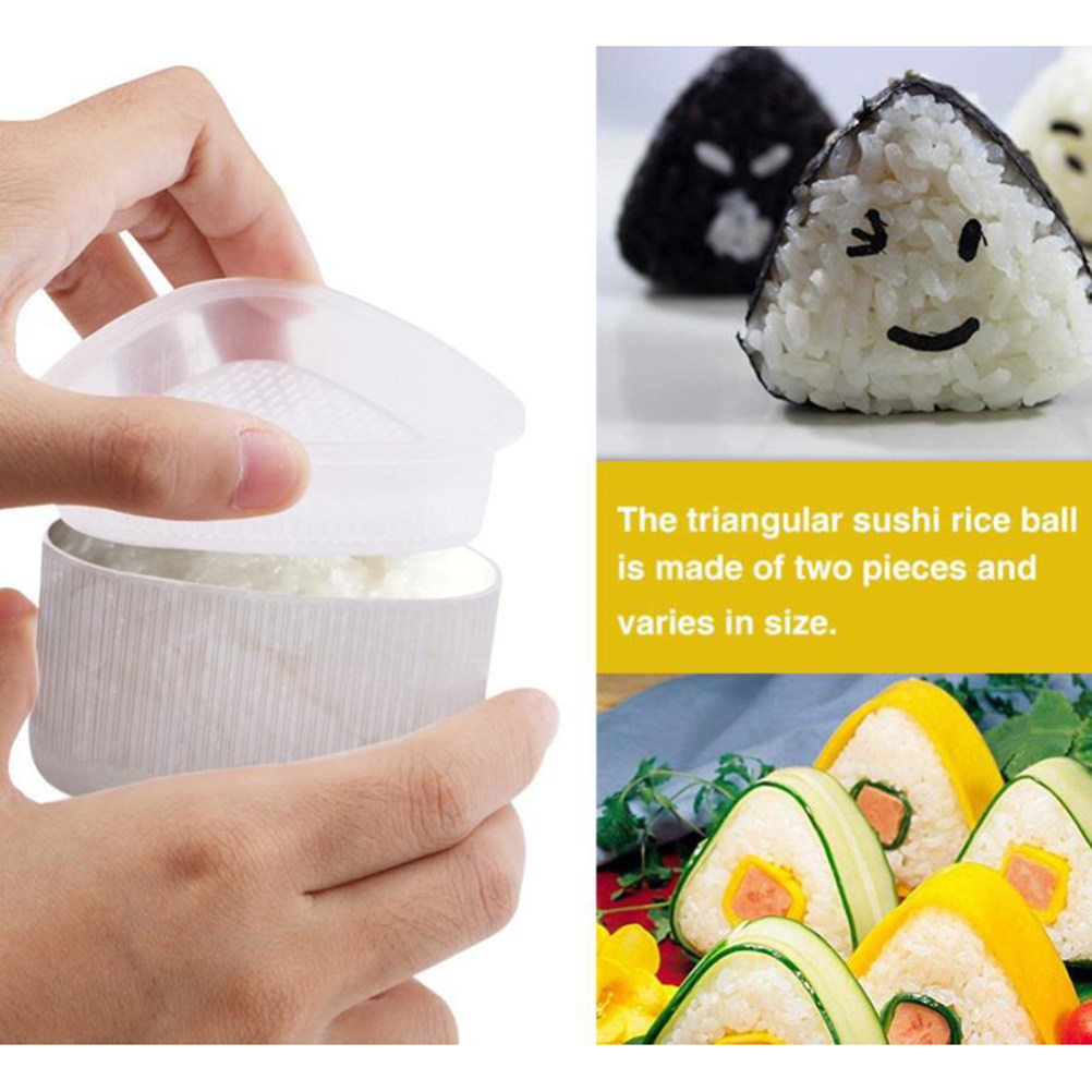 2Pcs Triangle Rice Ball Mold S - Seaweed Snack 评论和价格