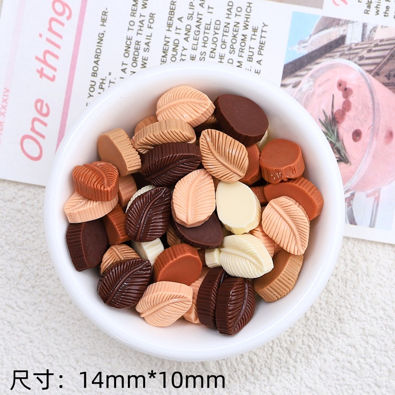 30Pcs New Cute Resin Cartoon S - Chocolate Snack 评论和价格