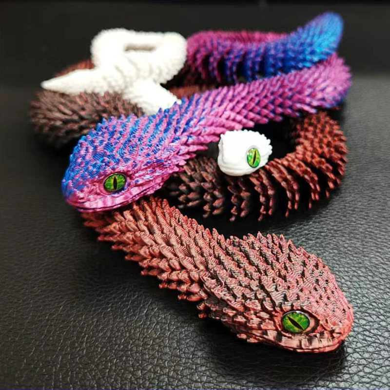 3D Printed Snake Movable Joint - Gummy Candy 评论和价格