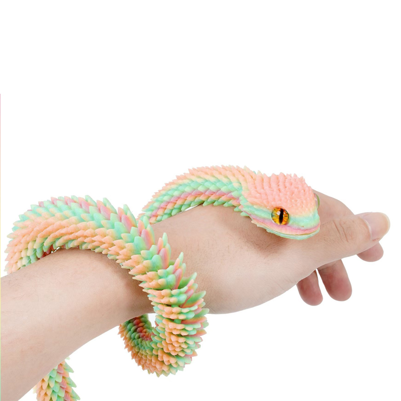 3D Printed Snake Movable Joint - Gummy Candy 评论和价格