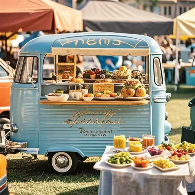 Portable Mobile Food Cart Trai - Food Snacks Catering 评论和价格