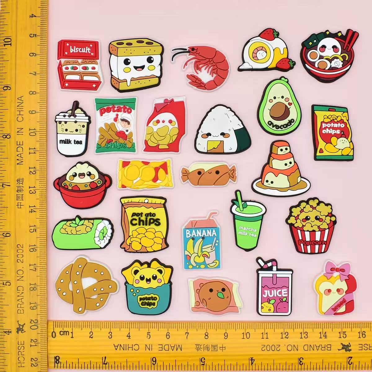 25-100pcs Mixed Food Series Sh - Food Snacks Drinks 评论和价格