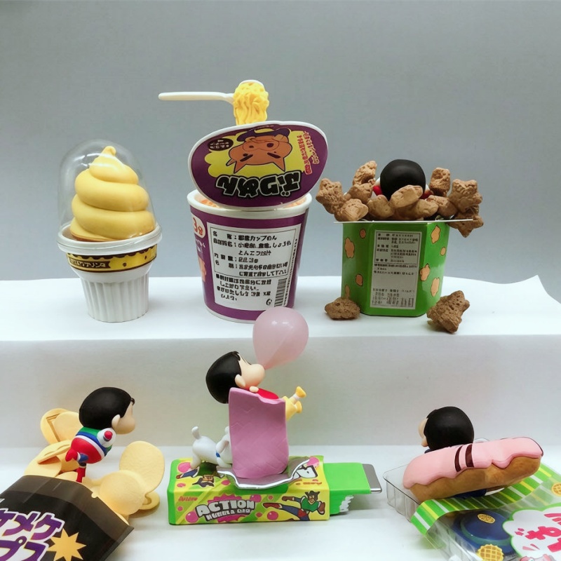 In Stock Re-ment Crayon Shin c - Chocolate Snack 评论和价格