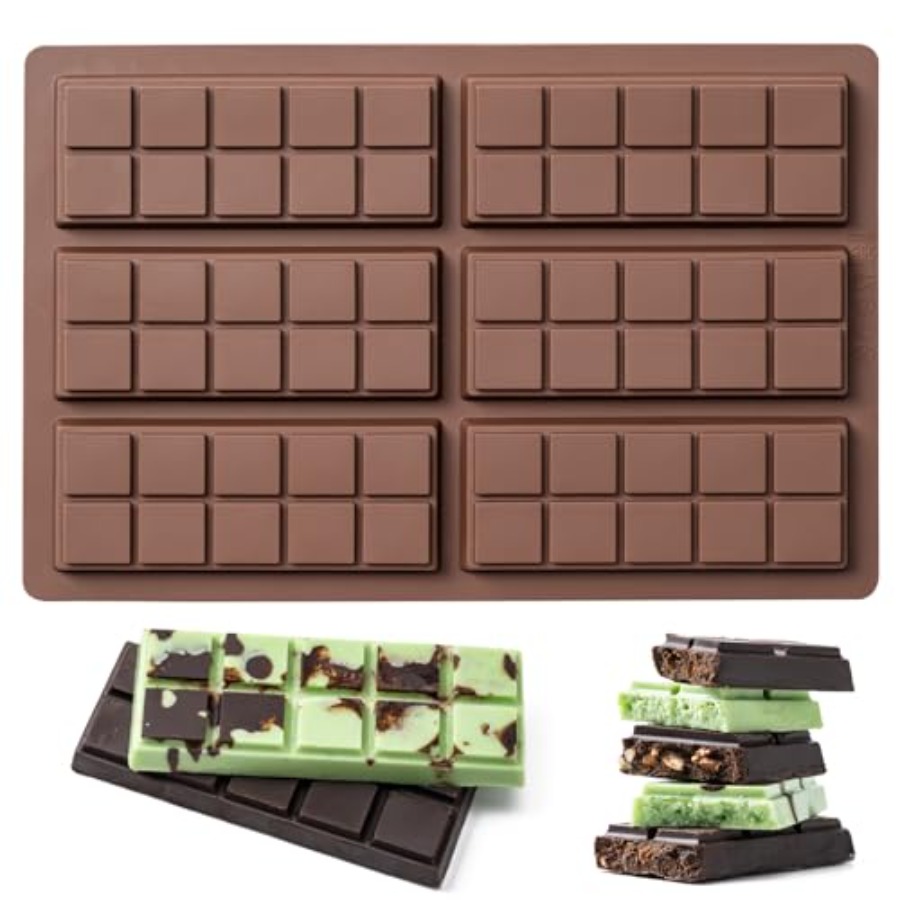 Chocolate Bar Mold Non-Stick C - Chocolate Snack 评论和价格