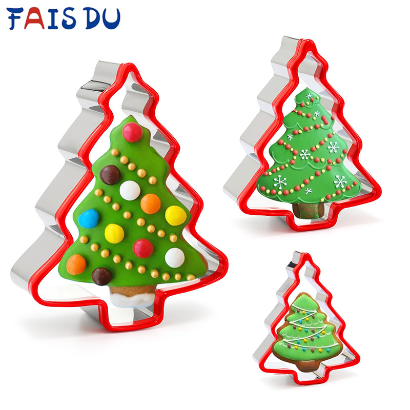FAIS DU 3pcs Christmas Tree Co - Cookies Pack 评论和价格