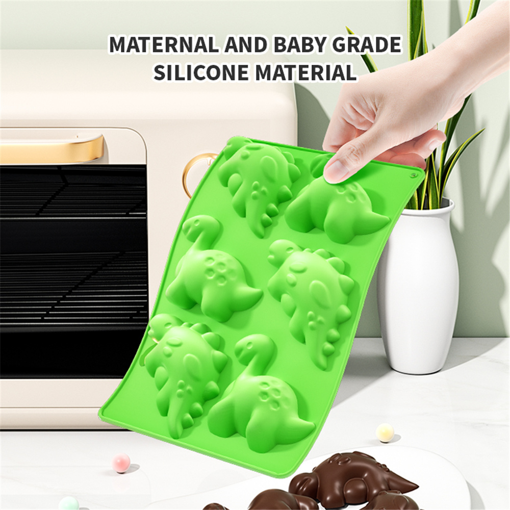 Dinosaur Silicone Cake Mold Ch - Gummy Candy 评论和价格