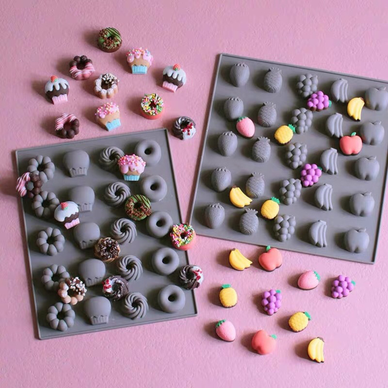 Multicavity Fruit Silicone Cho - Chocolate Snack 评论和价格