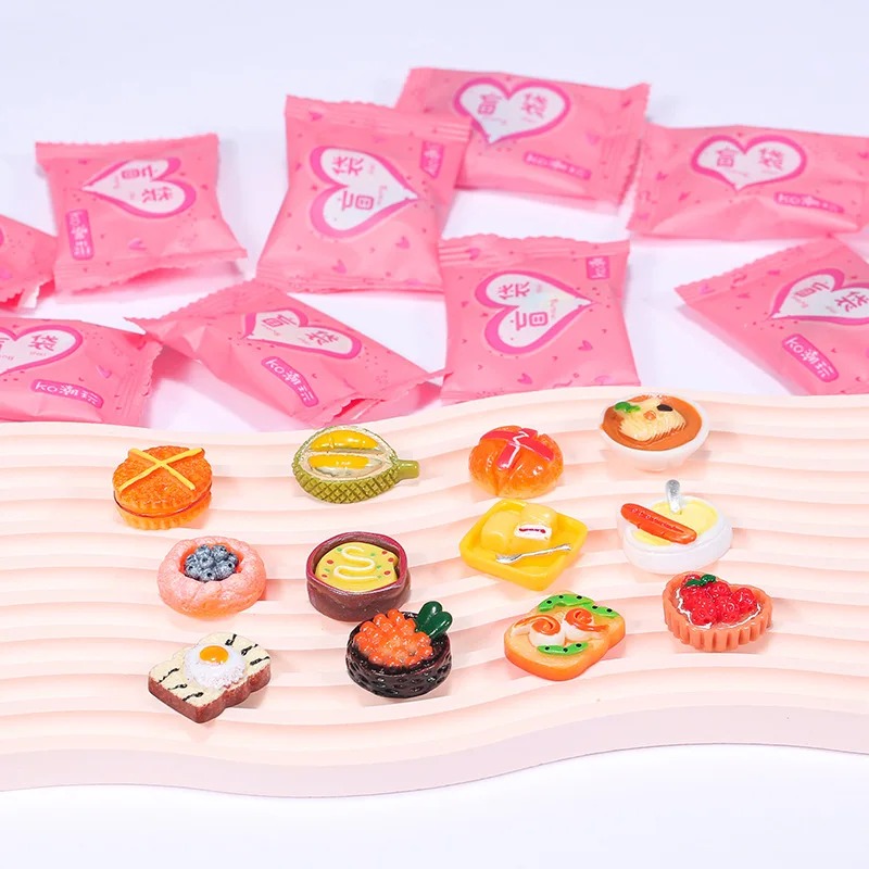 Random Style Bag Miniature Foo - Food Snacks Drinks 评论和价格