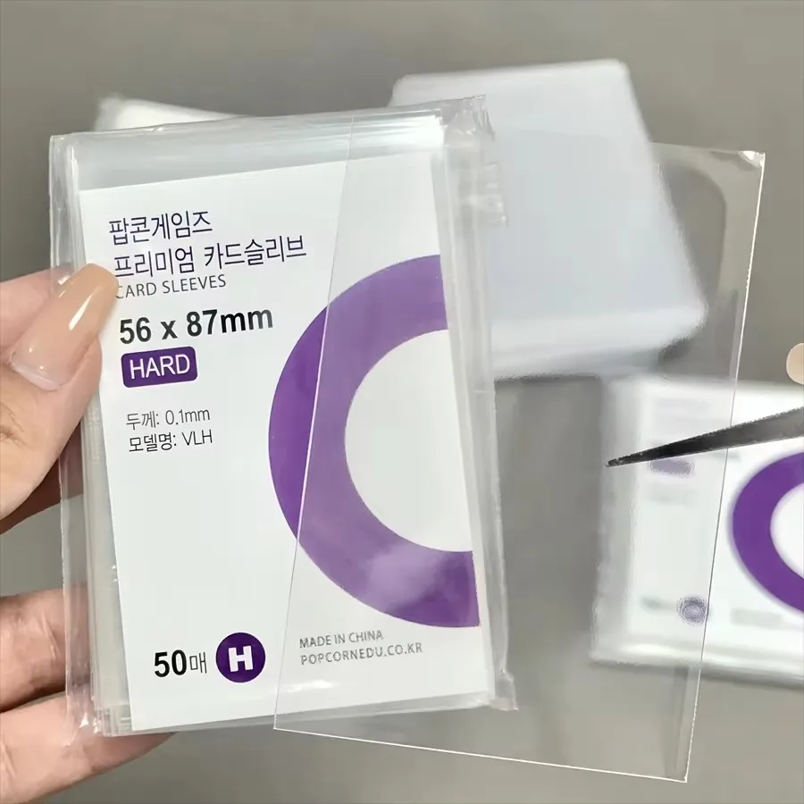 500Pcs Korea Card Sleeves HD T - Popcorn 评论和价格